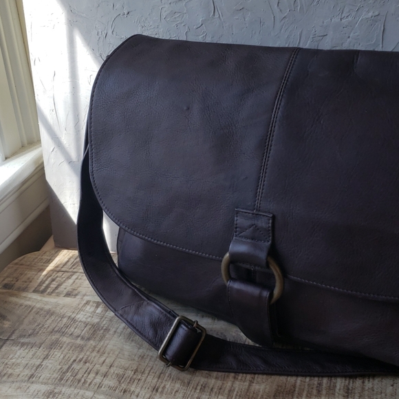 David King Leather laptop bag - Picture 2 of 12